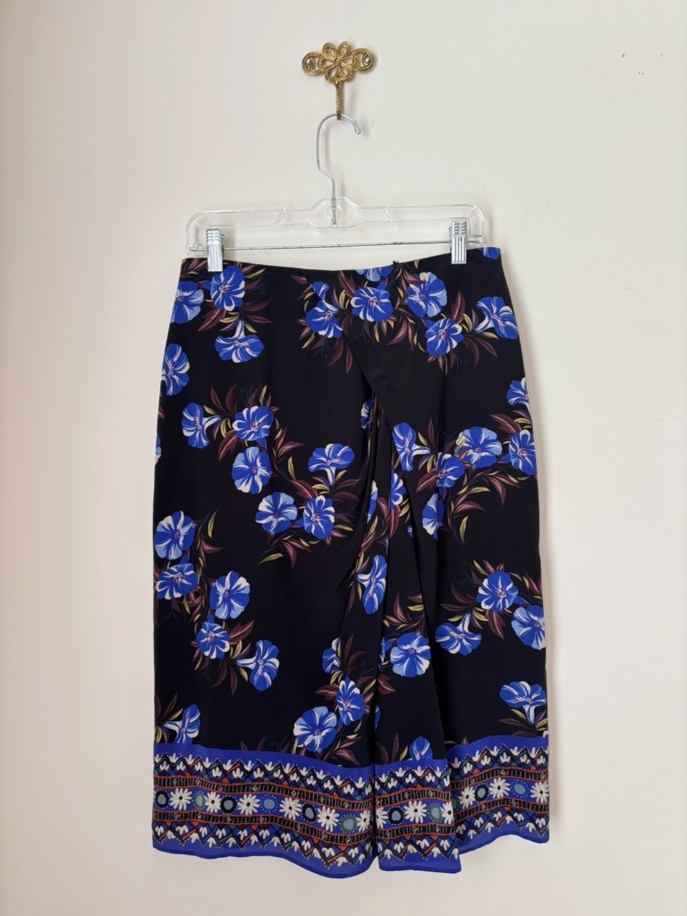 Kobi Halperin Silk Floral Lyle Skirt Small NEW NWT - Picture 3 of 7